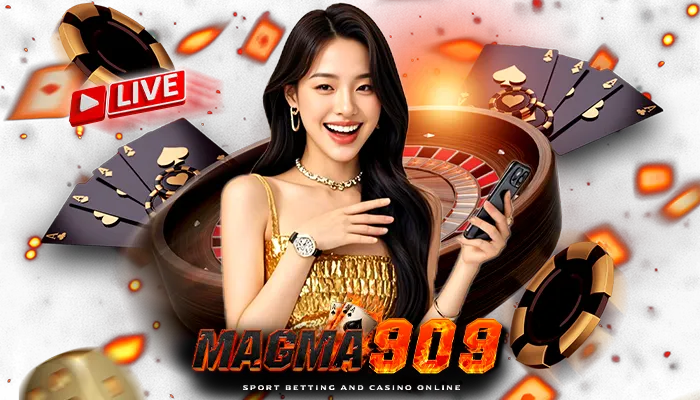 ภาพโปรโมท Magma909 รวมเกมสล็อตยอดนิยม พร้อมภาพตัวละครเกมดัง